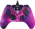 Turtle Beach React-R. Gerätetyp: Gamepad, Gamingplattformen unterstützt: PC, Xbox One, Xbox Series S, Xbox Series X, Gaming-Control Funktionsknöpfe: D-Pad, Menü-Taste, Schaltfläche Teilen, View button. Übertragungstechnik: Kabelgebunden, Geräteschnittstelle: USB, USB-Stecker: USB Typ-A, USB Typ-C. Produktfarbe: Schwarz, Violett, Kabellänge: 2,5 m. Energiequelle: Kabel. Breite: 155 mm, Tiefe: 110 mm, Höhe: 63 mm (00221531)