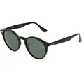 Ray-Ban RB 2180 Unisex-Sonnenbrille Vollrand Rund Propionat-Gestell, schwarz