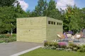 Fjordholz Holzgarage Modell QB-Line 15,30 m²