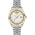 Herrenuhr PHILIPP PLEIN DATE SUPERLATIVE PWPVA0324 Edelstahl Golden Weisse