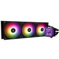 Thermalright FW PRO 360 ARGB Schwarz-360mm AIO CPU-Flüssigkeitskühler, 2.73 zoll IPS LCD-Bildschirm mit 320 * 320 Auflösung, für AM4/AM5/Intel LGA1700/1851/115X/1200
