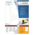 HERMA Special Maxi - Papier - matt - permanent selbstklebend - weiß - 116 mm rund 200 Etikett(en) (100 Bogen x 2)