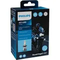 Philips Motorrad-Lampe Ultinon Pro6000 Boost 11972U60BX1, H7, LED, 12V / 18W, Scheinwerferlampe, 1 Stück