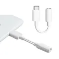 Original GOOGLE GA00477-WW USB-C Digital an 3.5 mm, Adapter, 0,055 m, Weiß