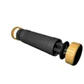 Outdoor Kabelmuffe, IP68, beidseitig 4x 6-14mm, wasserdicht bis 1m Wassertiefe,
