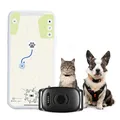 MiniFinder Atto Pro GPS für Hunde – Hunde GPS Tracker mit Echtzeit-Ortung, integrierter SIM, Virtuellem Zaun & Escape-Alarm, wetterfest & leicht
