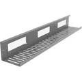 FlexiSpot Kabelwanne CMP051LS, grau, 80 x 10 x 12cm, für Schreibtischplatte