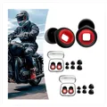 Motorrad Ohrstöpsel Gehörschutz Windgeräusche 4 Größen XS-S-M-L für Biker