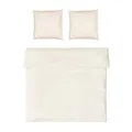Möve Luxury Bettwäsche-Set 200x200 cm + 2 * 80x80 cm aus 100% Baumwolle, Champagne