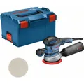 Bosch Professional Exzenterschleifer GEX 40-150 mit 1 x Schleifblatt M480 und L-BOXX (Exzenterschleifer, 400 W) (060137B201)
