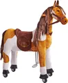 Ponnie Mechanisches Pferd auf Rollen Misty M