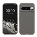 kwmobile Handyhülle für Google Pixel 8 Pro Hülle, für Pixel 8 Pro Case - Hülle Silikon - kabelloses Laden - Stone Dust