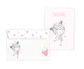 Friendly Fox Ballerina Einladungskarten, 12 Einladung Kindergeburtstag Ballerina Party Geburtstag, Einladungskarten Kindergeburtstag Mädchen mit Ballet Motiv & Umschlag