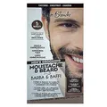 Renee Blanche Haarfarbe für Bart und Schnurrbart, braune Farbe, 20 ml Tube + 20 ml Entwickler + 10 ml Shampoo