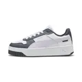 PUMA Damen Carina Street Sneaker, White-Lilac Frost-Galactic Gray, 42 EU