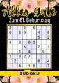 61 Geburtstag Geschenk | Alles Gute zum 61. Geburtstag - Sudoku Rätselly Ve ...