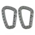 MFH Karabiner MFH Karabiner, Plastik, foliage, D 7 mm x 8,5 cm, 2er Pack