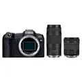 Canon EOS R8 + RF 24-105mm f/4,0-7,1 IS STM + RF 75-300mm f4-5,6