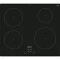 Siemens iQ100, Induktionskochfeld, 60 cm, Schwarz, Rahmenlos aufliegend EU611BEB2E - Schwarz