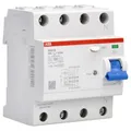 ABB F204 B-40/0.03 FI-Schutzschalter Typ B – RCD 4-polig, 40 A, 30 mA, allstromsensitiv, 10 kA, 4TE, für PV & Frequenzumrichter 2CSF204568R1400
