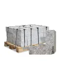 Palette 1000 kg Granit Randsteine 40×20×15 cm – gespalten | Mauersteine gesägt