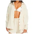 Billabong - Women's So Cozy Shacket - Freizeitjacke Gr M weiß/beige