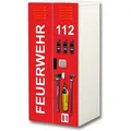 STIKKIPIX Möbelfolie SC35, (Möbel NICHT inkl) Feuerwehr Aufkleber-Set STUVA von IKEA (60 x 128) rot