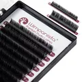 Volumenwimpern D Curl - Seidenwimpern - Stärke 0.07mm - Mix 8-14mm - 16 Streifen