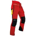 Forst-und Schnittschutzhose "VENTILATION" Klasse 1 rot - M - lang - Rot
