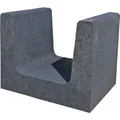 EHL U-Stein, BxHxL: 50 x 40 x 40 cm, Beton - grau