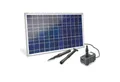 esotec Bachlaufpumpe WaterFall 25/1600 Solar Bachlaufpumpenset 1600l/h, 25Wp Modul 101018
