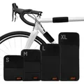 Fahrrad Rahmenschutz 4er Set,Carbon Rahmenschutz Fahrradträger,Fahrrad Transp...