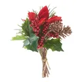 DPI Weihnachtsarrangement mit Tanne, L 15 cm, künstliche Weihnachtsdekoration