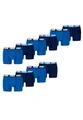 PUMA Boxer Boxershorts Men Herren Everyday Unterhose Unterwäsche 10er Pack, Farbe:003 - True Blue, Bekleidungsgröße:XXL