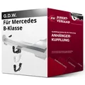 Anhängerkupplung abnehmbar für Mercedes B-Klasse 01.2019-jetzt neu top