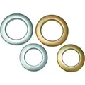Gardinia Stoffösen Silber matt 5,5 cm x 3,5 cm 10-er Pack