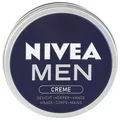 Nivea Men Feuchtigkeitscreme NIVEA MEN Creme für Körper, Gesicht und Hände (150 ml), 1-tlg.