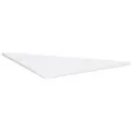 geramöbel Verbindungsplatte Flex weiß, dreieckig 80,0 x 80,0 x 2,5 cm