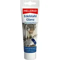 MELLERUD Edelstahl Glanz Spezialpolitur | 1 x 75 ml | Wirkungsvolle Politur-Paste gegen Schmutz, Rost, Fett und vieles mehr auf allen Edelstahloberflächen im Innen- und Außenbereich