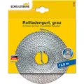 Schellenberg 31202 Rolladengurt Maxi 23 mm Breit 12 m Lang, Rollladengurt einfach austauschen, Grau