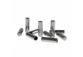 maDDma Knopf 10er Kordelenden Metall 5x17mm für 4mm Kordel, Schnur