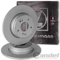 2x ZIMMERMANN BREMSSCHEIBE HINTEN passend für MERCEDES S-KLASSE W221 SL R230