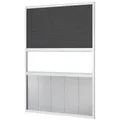 empasa Dachfensterplissee, verdunkelnd, Aluminium-Selbstbausatz weiß 140 cm x 180 cm