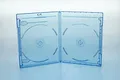 10 BluRay Hüllen 11mm / 2fach 2er BD Hüllen / Farbe: blau / high quality