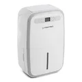 TROTEC Luftentfeuchter elektrisch TTK 95 E – Leistung 30 L/Tag – Fläche 90 m² - 230 m³ – mit Autoabschaltung – ideal für Keller