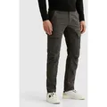 PME LEGEND Cargohose Nordrop Stretch Twill mit Logo Stickerei grau 33