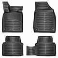 ELMASLINE 3D Gummimatten Set für RENAULT KANGOO 2013-2021 Fußmatten hoher Rand