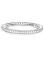 Glanzstücke München Damen-Ring Sterling Silber Zirkonia weiß - Memory Ring Stapel-Ring filigran, Silber Gr. 60 (19.1)
