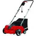 Einhell - Elektro-vertikutierer-lüfter Gc-sa 1231/1 (230 V, Bis 300 M2, 1200 W, 28 L Fangsack, Kugelgelagerte Messerwalze + Lüfterwalze, 3 Stufen Arbeitstiefe, Klappbarer Führungsholm)
