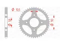 AFAM Stahl Standard Kettenrad 10223 - 428